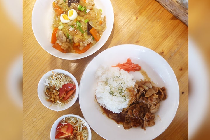 生姜焼きプレート
